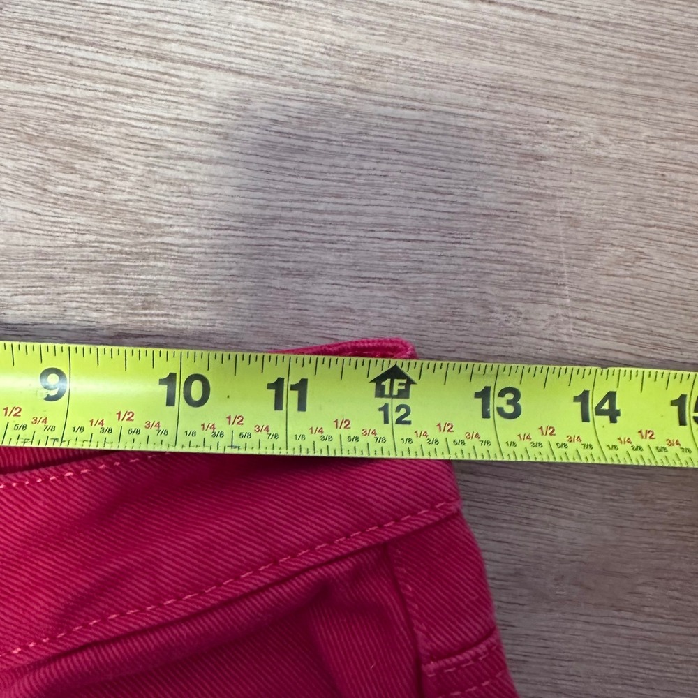 Princess Polly Red Wide Leg High Waisted Denim Jeans Size US 2 - Picture 4 of 7